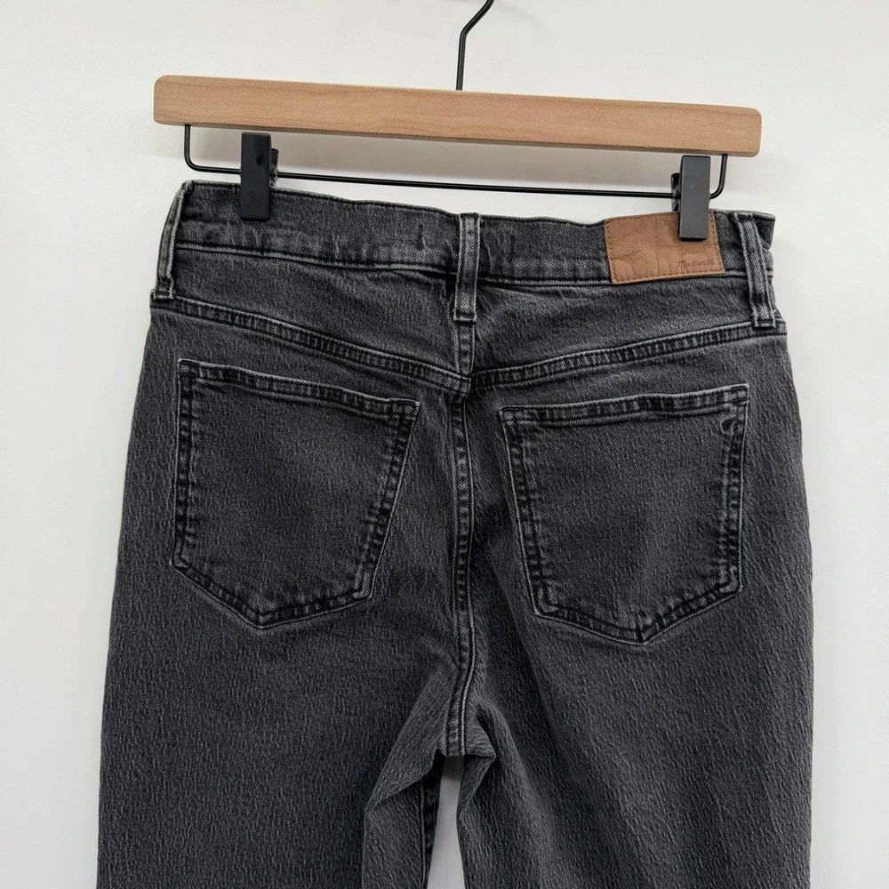 Madewell The Perfect‎ Vintage Jean in Lunar Wash Black Gray Size 27 - Picture 6 of 11